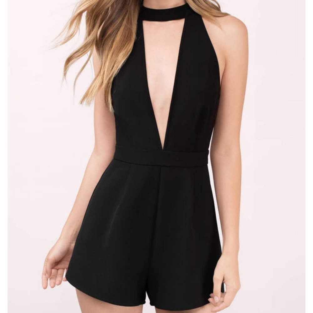 Tobi Plunging Romper